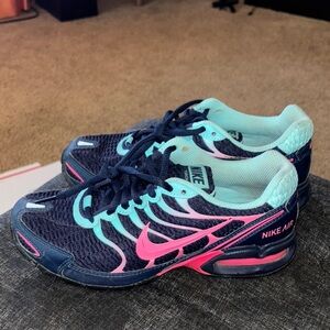 Nike Blue and Pink Athletic Shoes Performance Mesh